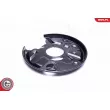 Déflecteur, disque de frein arrière gauche ESEN SKV 57SKV621 - Visuel 2