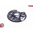 Déflecteur, disque de frein arrière gauche ESEN SKV 57SKV621 - Visuel 3
