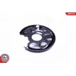 Déflecteur, disque de frein arrière droit ESEN SKV 57SKV622 - Visuel 3