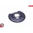 Déflecteur, disque de frein arrière droit ESEN SKV 57SKV624 - Visuel 3