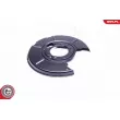 Déflecteur, disque de frein arrière gauche ESEN SKV 57SKV625 - Visuel 3