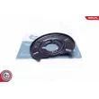 Déflecteur, disque de frein arrière gauche ESEN SKV 57SKV627 - Visuel 1