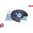 Déflecteur, disque de frein arrière gauche ESEN SKV 57SKV631 - Visuel 1
