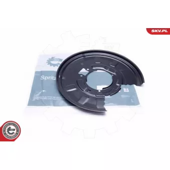 Déflecteur, disque de frein arrière gauche ESEN SKV 57SKV631