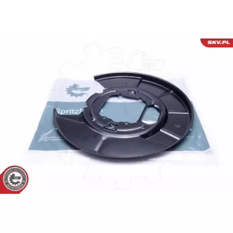 Déflecteur, disque de frein arrière gauche ESEN SKV