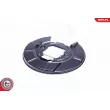 Déflecteur, disque de frein arrière gauche ESEN SKV 57SKV633 - Visuel 3
