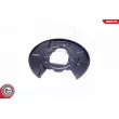 Déflecteur, disque de frein arrière droit ESEN SKV 57SKV634 - Visuel 2
