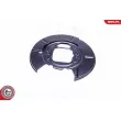 Déflecteur, disque de frein arrière droit ESEN SKV 57SKV634 - Visuel 3