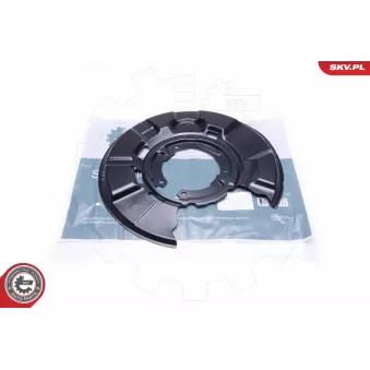 Déflecteur, disque de frein arrière gauche ESEN SKV 57SKV635