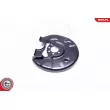 Déflecteur, disque de frein arrière gauche ESEN SKV 57SKV639 - Visuel 3