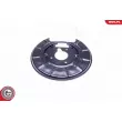 Déflecteur, disque de frein arrière gauche ESEN SKV 57SKV641 - Visuel 2