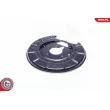 Déflecteur, disque de frein arrière droit ESEN SKV 57SKV642 - Visuel 3