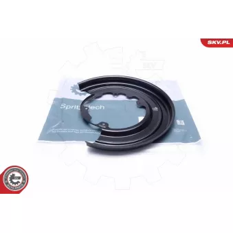 Déflecteur, disque de frein arrière gauche ESEN SKV 57SKV643