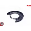 Déflecteur, disque de frein arrière droit ESEN SKV 57SKV644 - Visuel 2