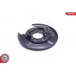 Déflecteur, disque de frein arrière gauche ESEN SKV 57SKV645 - Visuel 2