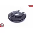 Déflecteur, disque de frein arrière gauche ESEN SKV 57SKV645 - Visuel 3