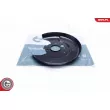 Déflecteur, disque de frein arrière droit ESEN SKV 57SKV648 - Visuel 1
