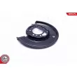 Déflecteur, disque de frein arrière gauche ESEN SKV 57SKV649 - Visuel 2