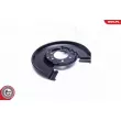 Déflecteur, disque de frein arrière droit ESEN SKV 57SKV650 - Visuel 2