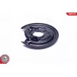 Déflecteur, disque de frein arrière droit ESEN SKV 57SKV652 - Visuel 2