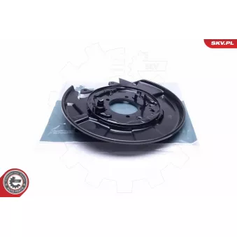 Déflecteur, disque de frein arrière gauche ESEN SKV 57SKV653