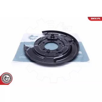 Déflecteur, disque de frein arrière droit ESEN SKV 57SKV655