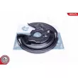 Déflecteur, disque de frein arrière gauche ESEN SKV 57SKV658 - Visuel 1
