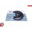Déflecteur, disque de frein arrière gauche ESEN SKV 57SKV660 - Visuel 1