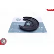 Déflecteur, disque de frein arrière droit ESEN SKV 57SKV661 - Visuel 1