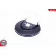 Déflecteur, disque de frein arrière droit ESEN SKV 57SKV661 - Visuel 3