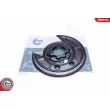 Déflecteur, disque de frein arrière gauche ESEN SKV 57SKV662 - Visuel 1