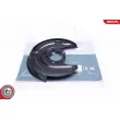 Déflecteur, disque de frein arrière gauche ESEN SKV 57SKV672 - Visuel 1