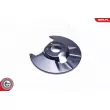 Déflecteur, disque de frein arrière gauche ESEN SKV 57SKV674 - Visuel 3