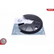 Déflecteur, disque de frein arrière gauche ESEN SKV 57SKV676 - Visuel 1