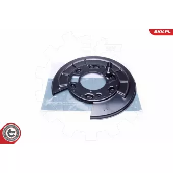 Déflecteur, disque de frein arrière gauche ESEN SKV 57SKV678