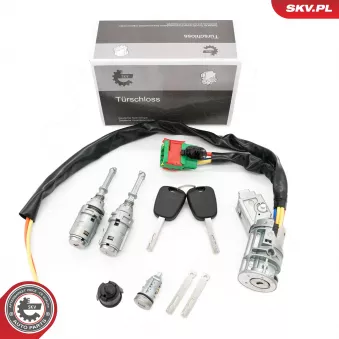 Jeu de serrures, verrouillage ESEN SKV 65SKV800