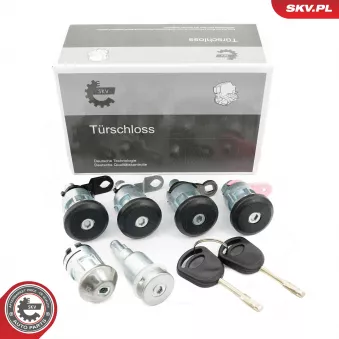Jeu de serrures, verrouillage ESEN SKV 65SKV801