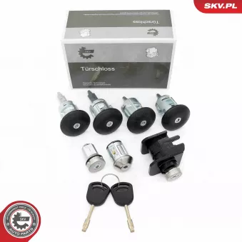 Jeu de serrures, verrouillage ESEN SKV 65SKV814