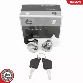 Jeu de cylindres de serrures avant droit (à l'unité) ESEN SKV