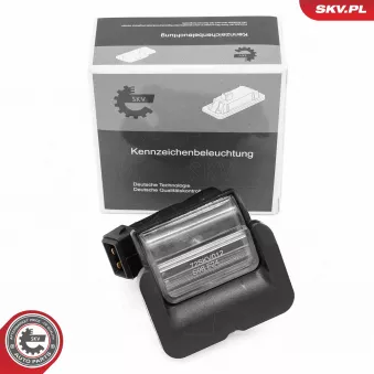 Feu éclaireur de plaque ESEN SKV 72SKV012