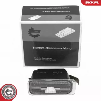 Feu éclaireur de plaque ESEN SKV 72SKV043