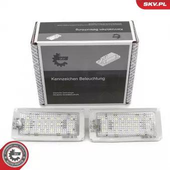 Feu éclaireur de plaque ESEN SKV 72SKV504