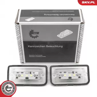 Feu éclaireur de plaque ESEN SKV 72SKV507