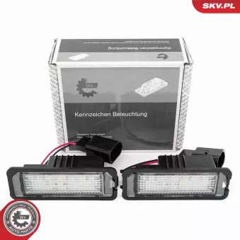 Feu éclaireur de plaque ESEN SKV 72SKV512