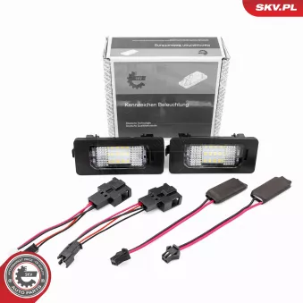 Feu éclaireur de plaque ESEN SKV 72SKV513