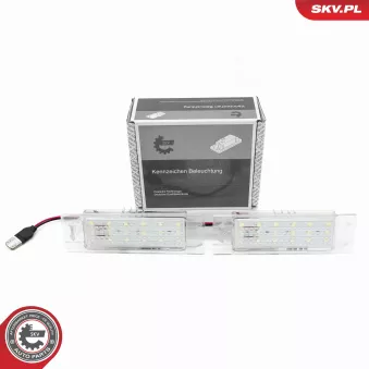 Feu éclaireur de plaque ESEN SKV 72SKV533