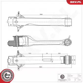 Support moteur ESEN SKV