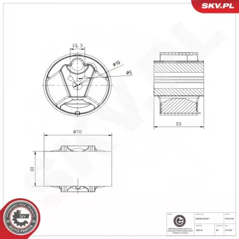 Support moteur ESEN SKV