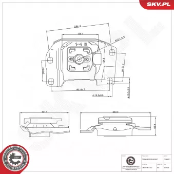 Suspension, boîte automatique ESEN SKV