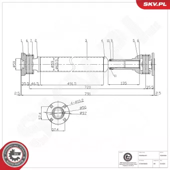Arbre de transmission ESEN SKV